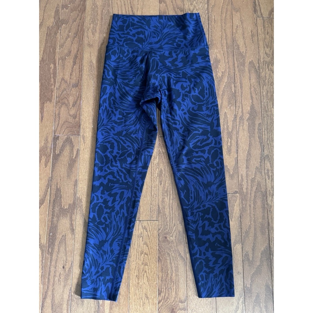 Offline By Aerie 7/8 Leggings Womens S Short Blue Animal Print High Rise Yoga